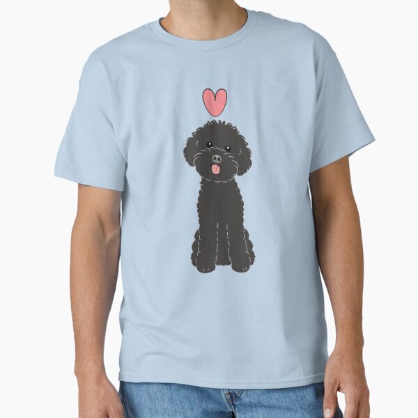 Item preview, LOVE Black Toy Poodle designed and sold by Lulupainting.