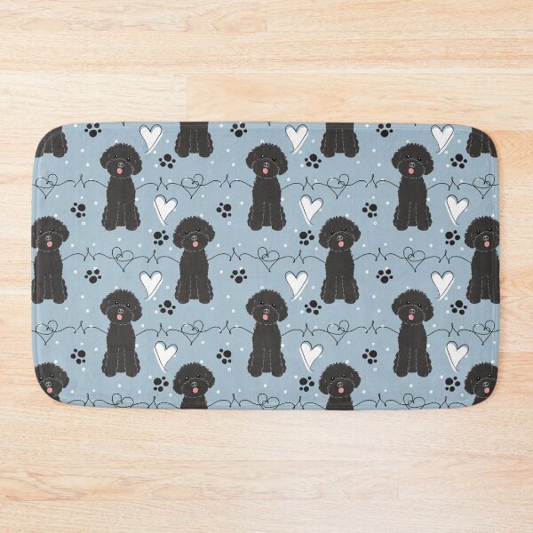 Item preview, LOVE Black Toy Poodle designed and sold by Lulupainting.