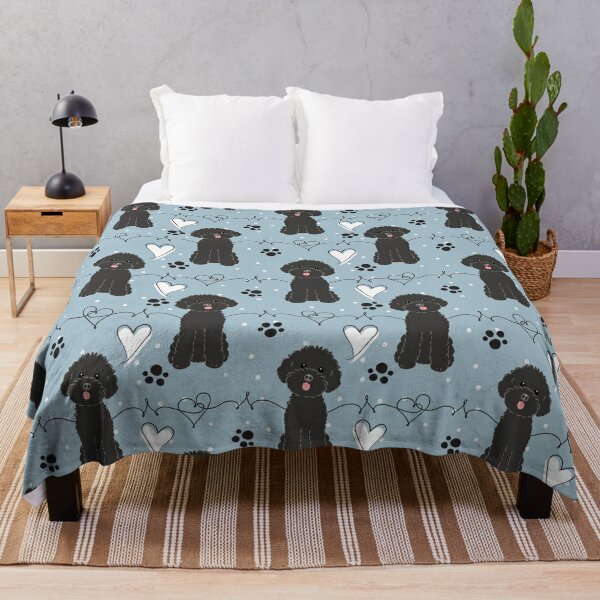 Poodle throw blanket hotsell