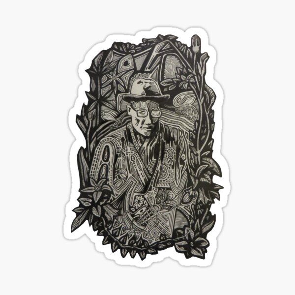 Item preview, William S.Burroughs (2. version) designed and sold by Anders Hoberg.