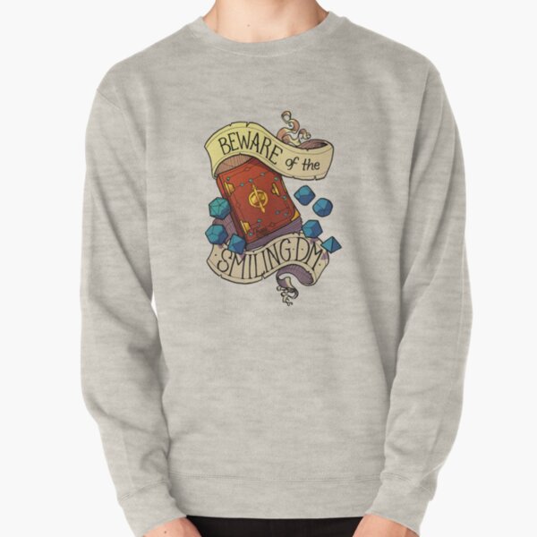 Méfiez-vous du maître du donjon souriant Sweatshirt épais