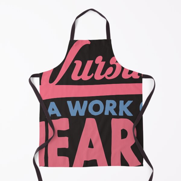Item preview, Nursing Is A Work Of Heart designed and sold by RED FIR.