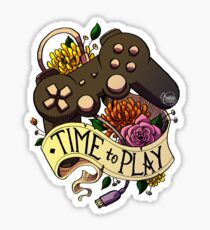 Zeit zum Spielen Sticker