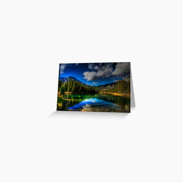 Alpine Oasis Greeting Card