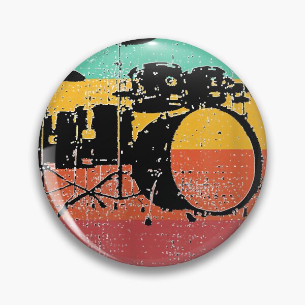 Item preview, Drums Drummer Band Drumset Retro Vintage  designed and sold by Eugeeillon.