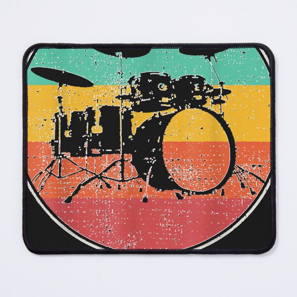Item preview, Drums Drummer Band Drumset Retro Vintage  designed and sold by Eugeeillon.
