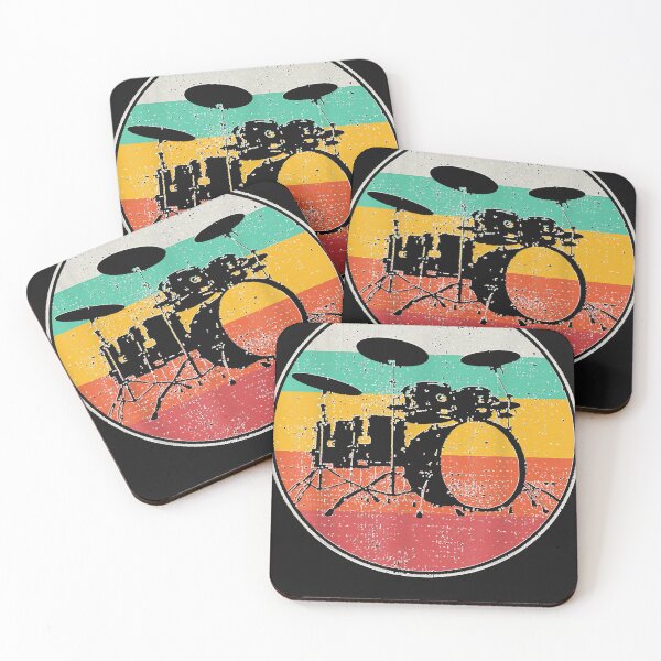 Item preview, Drums Drummer Band Drumset Retro Vintage  designed and sold by Eugeeillon.