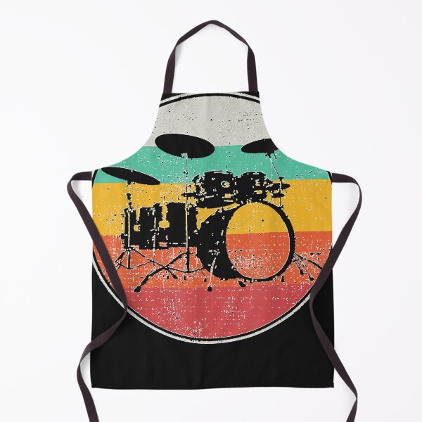 Item preview, Drums Drummer Band Drumset Retro Vintage  designed and sold by Eugeeillon.