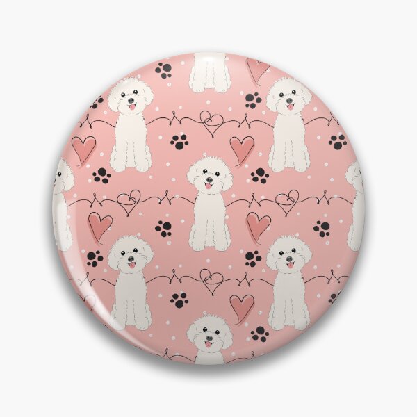 Item preview, LOVE White Toy Poodle designed and sold by Lulupainting.