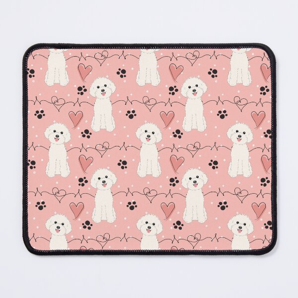 Item preview, LOVE White Toy Poodle designed and sold by Lulupainting.