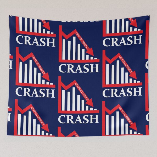 Item preview, Cryptocurrency crash designed and sold by smallcatvn.