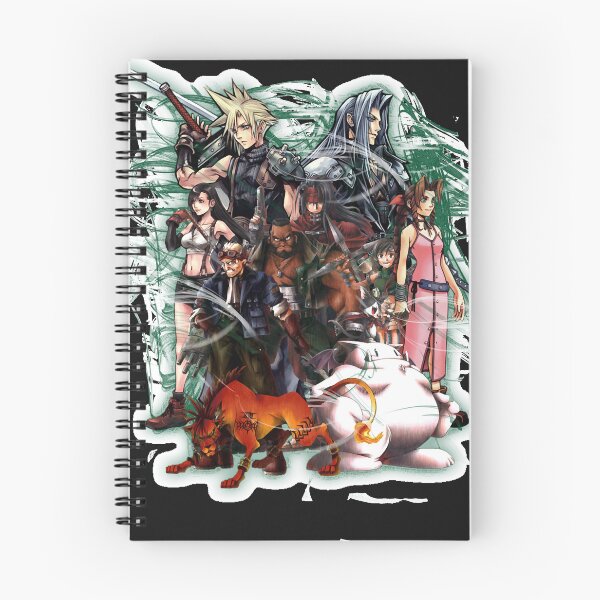 Item preview, Final Fantasy VII characters designed and sold by Eugeeillon.