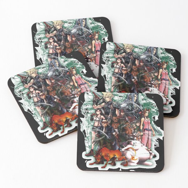 Item preview, Final Fantasy VII characters designed and sold by Eugeeillon.