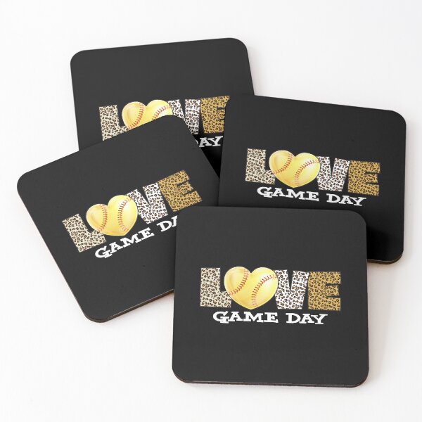 Item preview, Love Game Day Leopard Skin Heart Fastpitch Softball designed and sold by 99Fastpitch.