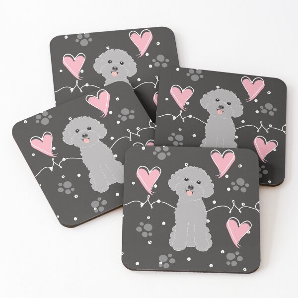 Item preview, LOVE Silver Toy Poodle designed and sold by Lulupainting.