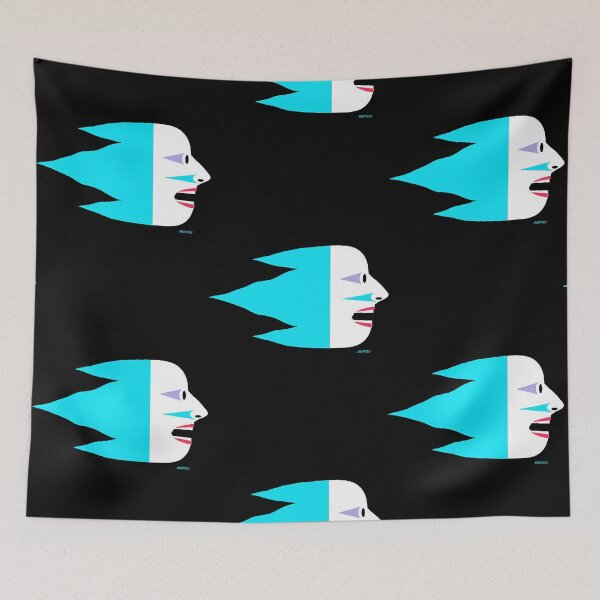 Item preview, Flying Head - blue  designed and sold by JessicaB983380.