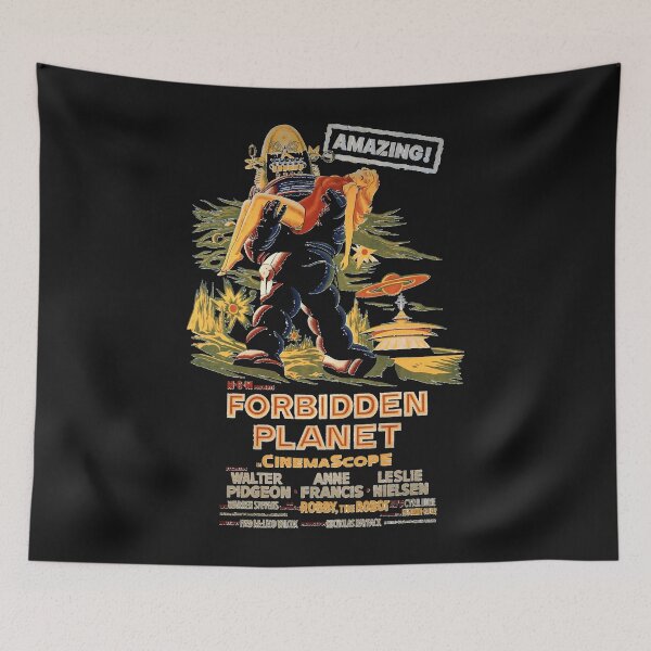 Item preview, Forbidden Planet Poster  designed and sold by Loyayes.
