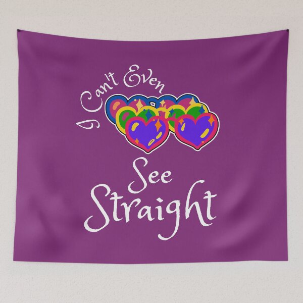 Item preview, I can't even see Straight | LGBTQ Pride Colorful Sunglasses | Funny Pride Parade designed and sold by Spiritualish.