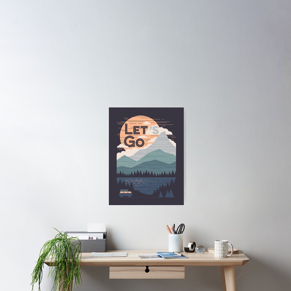 let & # 39; s go Photographic Print by Dahache's Design