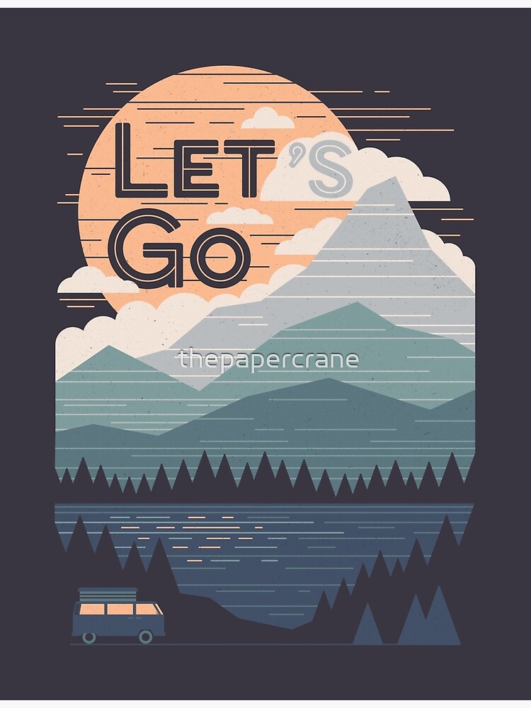 let & # 39; s go Photographic Print by Dahache's Design