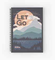 Let's Go Spiral Notebook