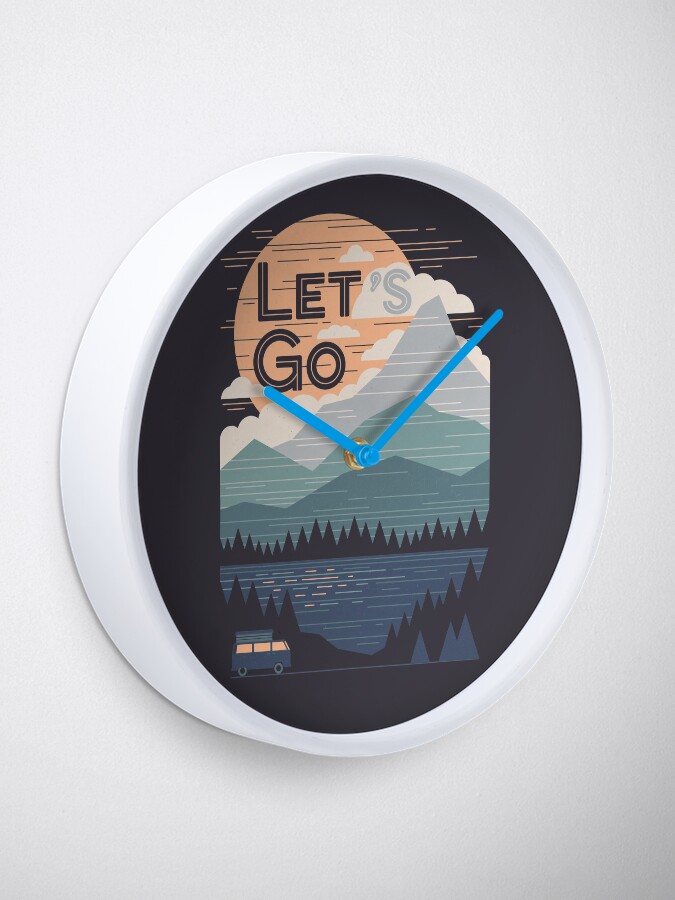 Alternate view of Let's Go Clock