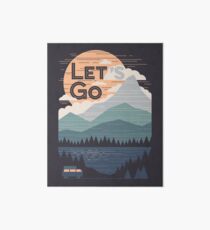 Let's Go Art Board