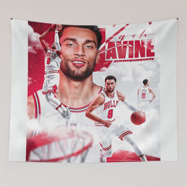 Item preview, Copy of Zach Lavine 8 Chicago designed and sold by HazlettTLH.