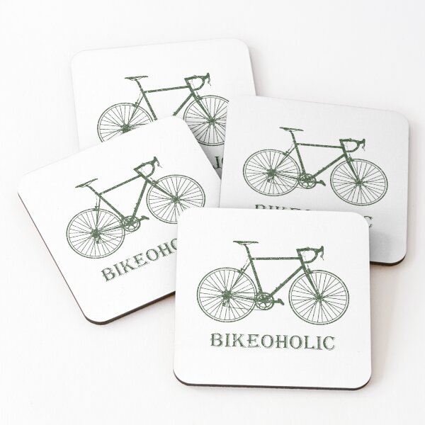 Item preview, bikeoholic funny bike tee designed and sold by quickkaart.