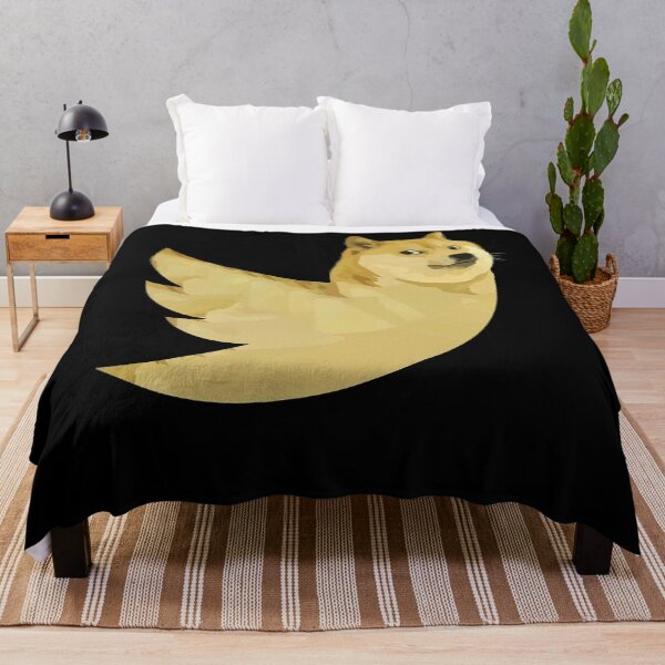 Item preview, Sarcastic Doge - twitt logo, funny flaying dog designed and sold by zakariandolfi.
