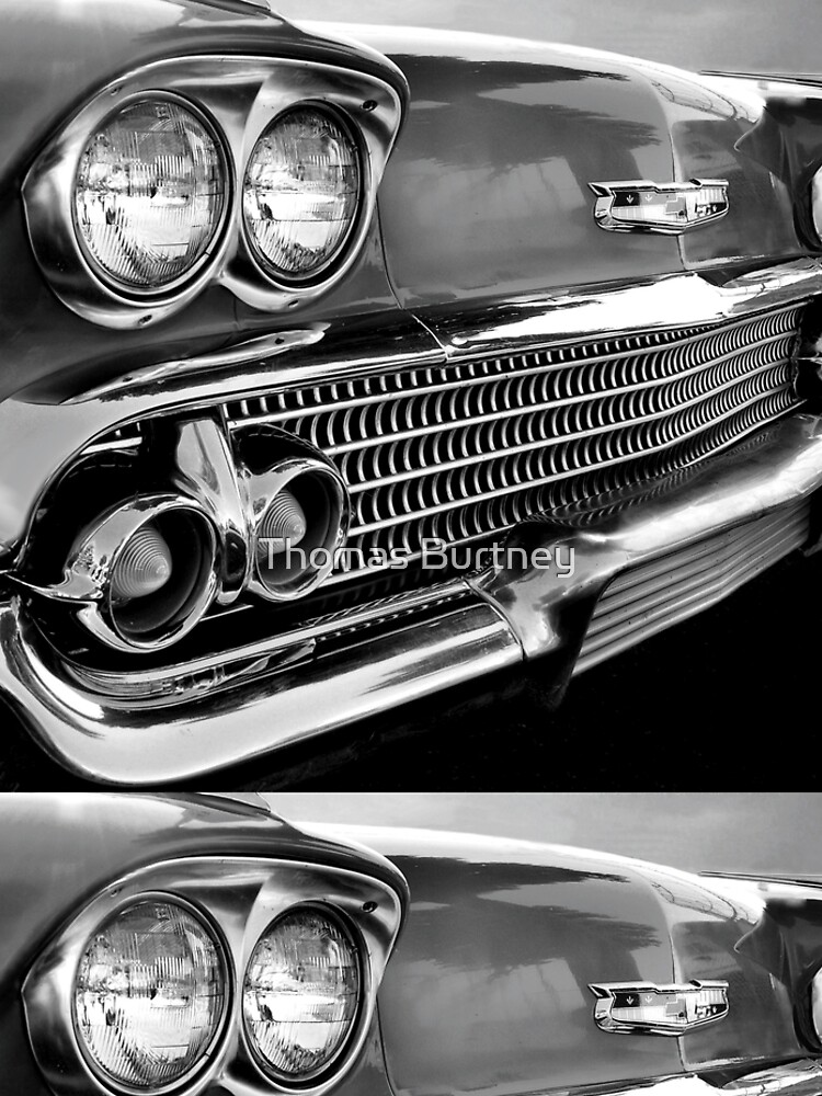 1958 Chevrolet Impala B/W by Burtney