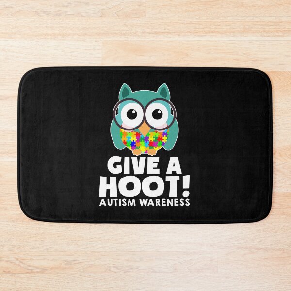 Item preview, Give A Hoot! Autism Awareness designed and sold by GoldenBuffalo79.