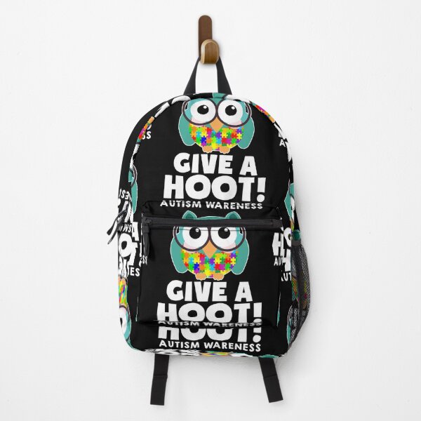 Item preview, Give A Hoot! Autism Awareness designed and sold by GoldenBuffalo79.