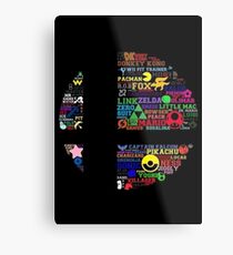 Smash Roster Metal Print