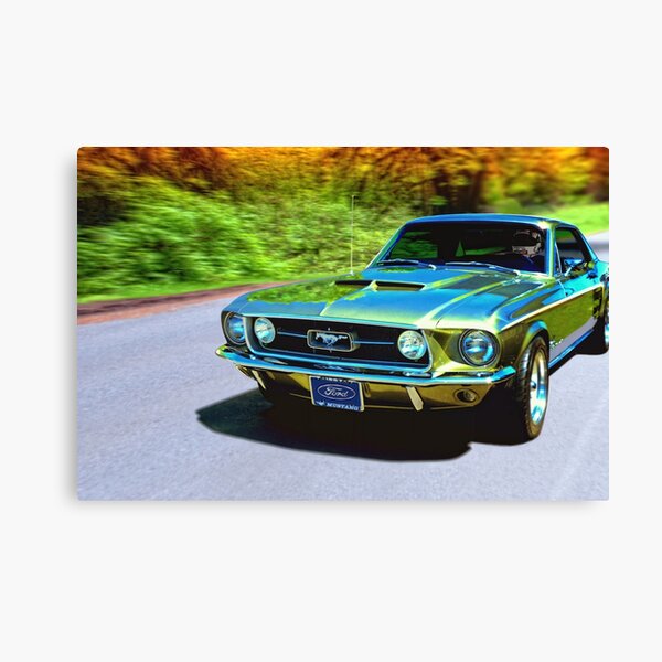 1967 Ford Mustang Canvas Print