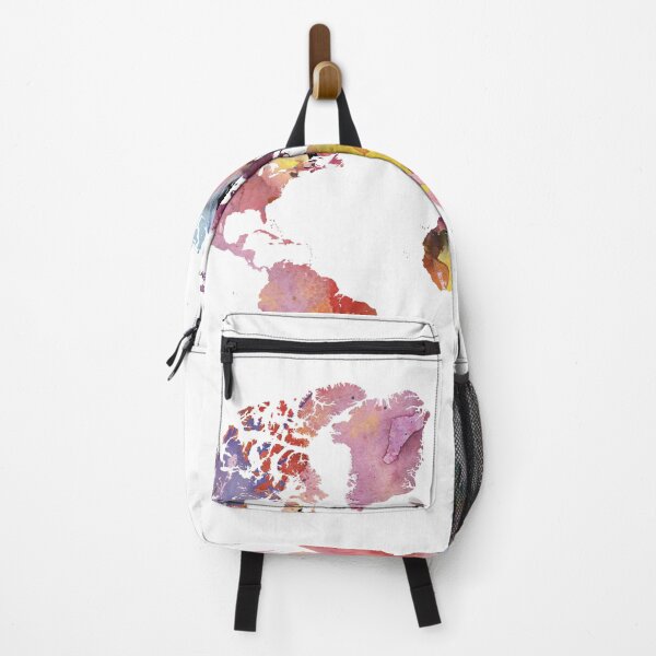 Item preview, Watercolor world map, Africa centred designed and sold by SouthPrints.