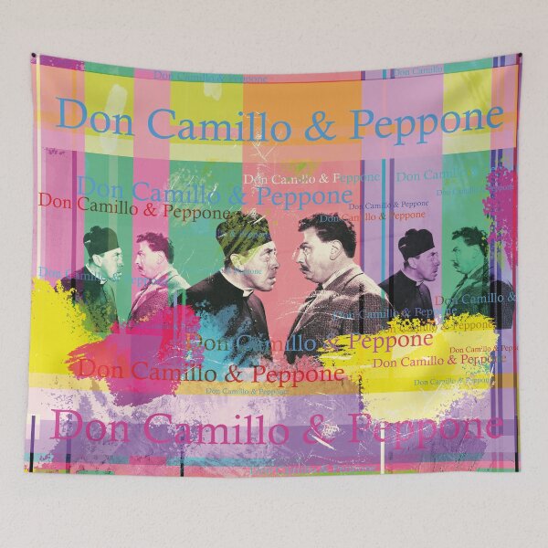 Item preview, Don Camillo and Peppone, funny movie designed and sold by Mauswohn.