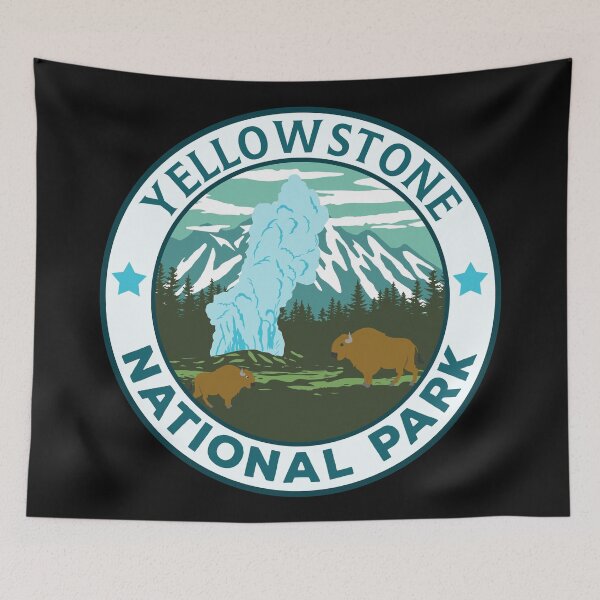 Artikelvorschau, Yellowstone Nationalpark entworfen und verkauft von Road-tees.
