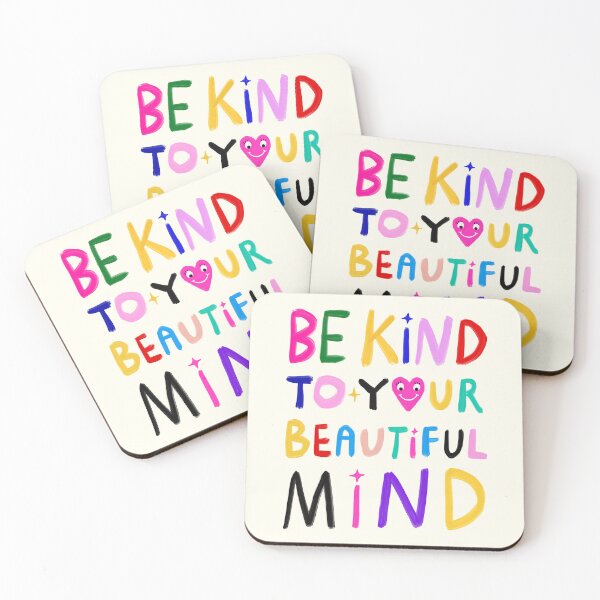 Item preview, Be Kind To Your Beautiful Mind designed and sold by TheLoveShop.