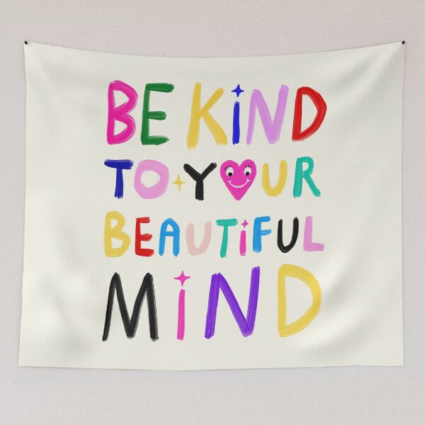 Item preview, Be Kind To Your Beautiful Mind designed and sold by TheLoveShop.