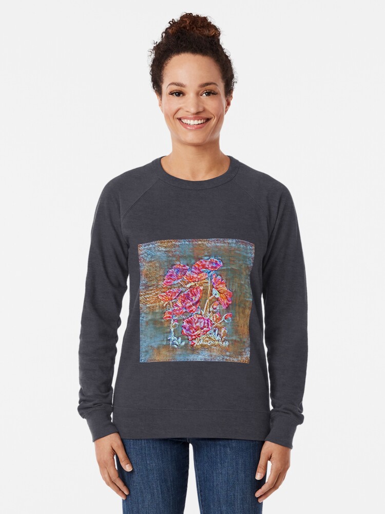 Alternate view of Poppies Lightweight Sweatshirt