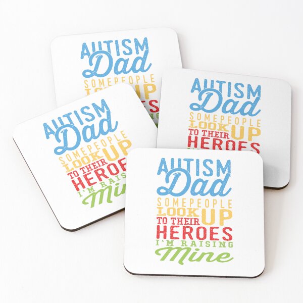 Item preview, Autism Dad - Some People Look Up To Their Heroes - I'm Raising Mine designed and sold by GoldenBuffalo79.