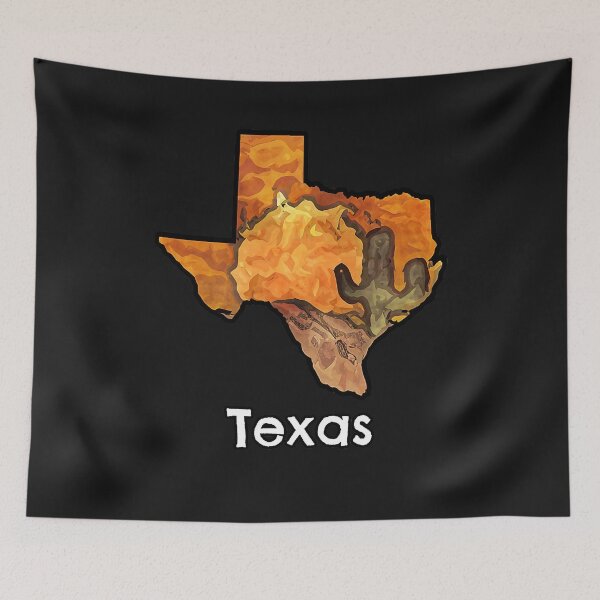 Item preview, Texas Shaped Desert Scenery  designed and sold by zorinaabzs143.