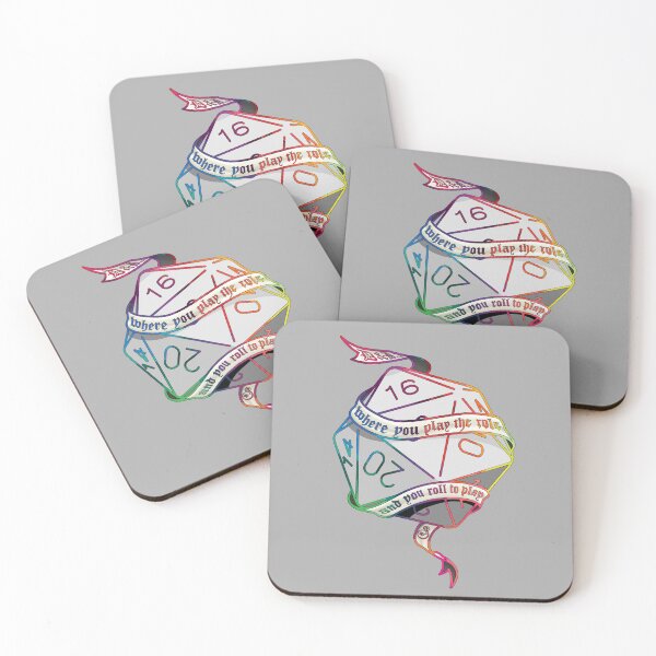 Item preview, D&D - Where You Play the Role, and You Roll to Play - Pride Edition Filled designed and sold by SSR-art.