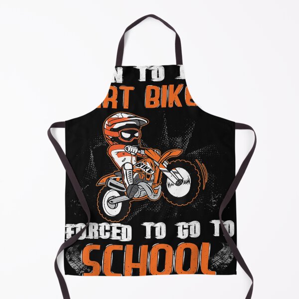 Item preview, Born To Ride Dirt Bikes Forced To Go To School designed and sold by ChristopherA12.
