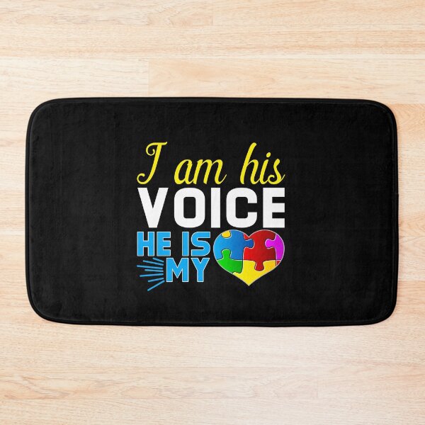 Item preview, I Am His Voice - He Is My Heart designed and sold by GoldenBuffalo79.
