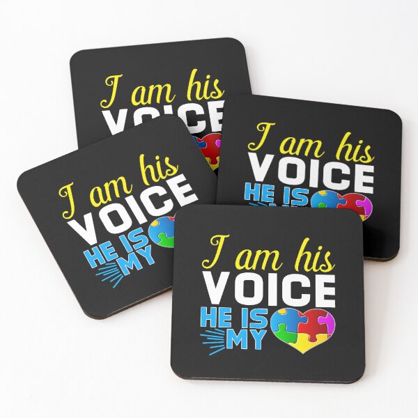 Item preview, I Am His Voice - He Is My Heart designed and sold by GoldenBuffalo79.
