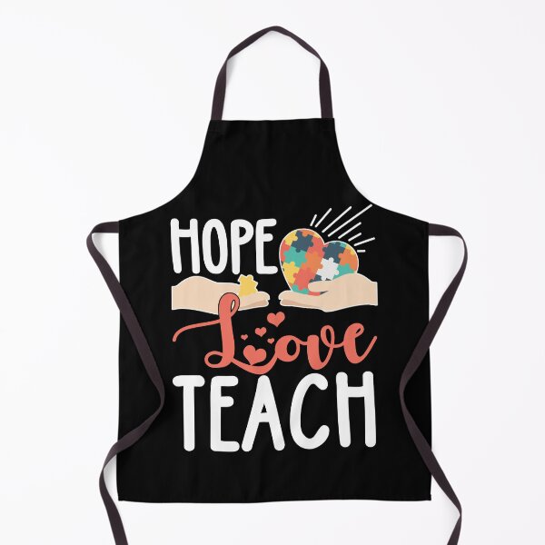 Item preview, Hope - Love - Teach! Autism Awareness designed and sold by GoldenBuffalo79.
