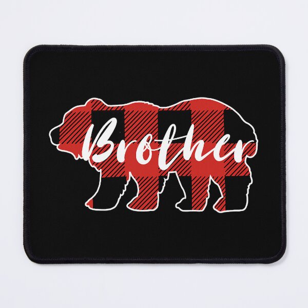 Item preview, Buffalo Plaid Brother Bear Fathers Day Gifts designed and sold by BernardMurray.