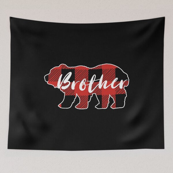 Item preview, Buffalo Plaid Brother Bear Fathers Day Gifts designed and sold by BernardMurray.